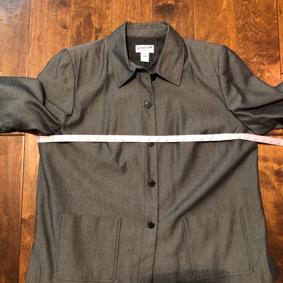 Pendleton Plus Size jacket blazer gray size 20W - Picture 6 of 8